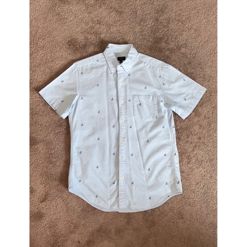 Men’s J. Crew Short Sleeve Button Down - Size Small